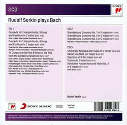 Rudolf Serkin plays Bach (Sony Classical Masters)