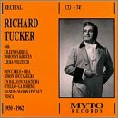 Richard Tucker: Don Carlo/Aida/Simon Boccanegra/Un Ballo in Machera/Otello.La Boheme/Manon/Manon Lescaut/Tosca (1950-1962)
