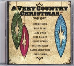 A Very Country Christmas CD Featuring Kellie Pickler, Carrie Underwood, Sara Evas, Brad Paisley