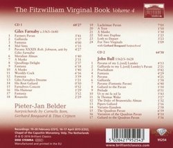 The Fitzwilliam Virginal Book, Vol. 4