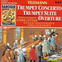 Telemann: Trumpet Concerto; Trumpet Suite; Overture