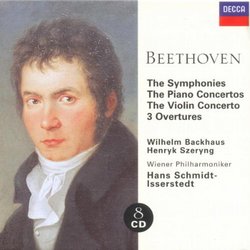 Beethoven: Symphonies; Piano Concertos; Violin Concertos; Overtures [Box Set]