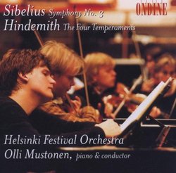 Sibelius: Symphony No. 3; Hindemith: The Four Temperaments