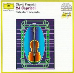 Nicolò Paganini: 24 Capricci For Solo Violin Op. 1