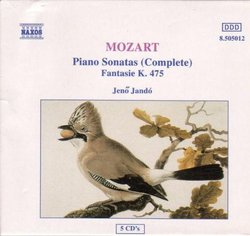 Mozart: Piano Sonatas (Complete)/Fantasie, K. 475