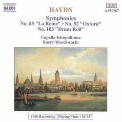 Haydn: Symphonies No. 85, 92 & 103