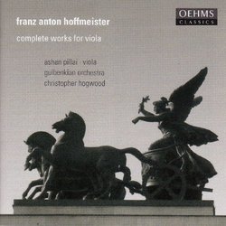 Franz Anton Hoffmeister: Complete Works for Viola