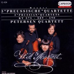 Mozart "Prussian" Quartets / Petersen Quartet