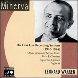 Leonard Warren - His First Recording Sessions 1940-1944