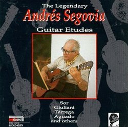 The Segovia Collection, Vol. 7 - Guitar Etudes