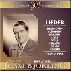 Jussi Bjoerling - Lieder, 1939-1952