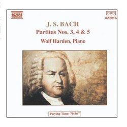 Bach, J.S.: Partitas Nos. 3-5, Bwv 827-829