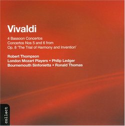 Vivaldi: 4 Bassoon Concertos; Concertos No. 5 & No. 6 Op. 8