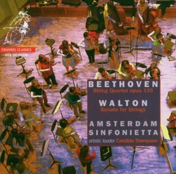 Beethoven: String Quartet, Op. 135; Walton: Sonata for Strings [Hybrid SACD]