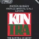 Zoltán Kodály: String Quartets Nos. 1 & 2; Gavotte