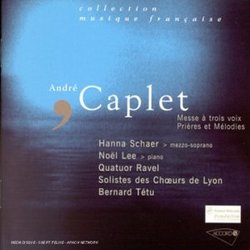Caplet-Messe a Trois Voix-Priere-Melodies-No/Var