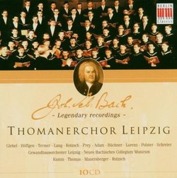 Johann Sebastian Bach: Legendary Recordings [Box Set]
