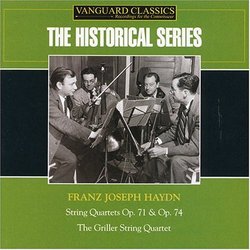 Haydn: String Quartets Op. 71 & Op. 74