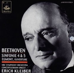 Beethoven: Sinfonie 4 & 5; Egmont ouverture
