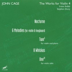 John Cage: The Works for Violin, Vol. 4