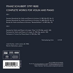Schubert: Complete Works for Violin and Piano