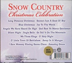 SNOW COUNTRY "CHRISTMAS CELEBRATION" 14 SONG CD