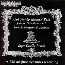 C.P.E. Bach and J.S. Bach: Pieces for Fortepiano and Clavichord