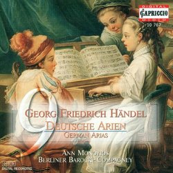 Handel: German Arias