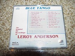 Blue Tango: The Original Hit Recordings of Leroy Anderson [Good Music MSD 35334]