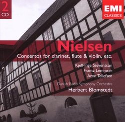 Nielsen: Concertos for Clarinet, Flute and Violin