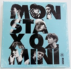 MONSTA X - RUSH (2nd Mini Album) [Secret Version] CD + Photo Booklet + Photocard + Extra Gift Photocard