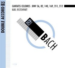 Bach J.S. : Cantates Celebres - Karl Ristenpart