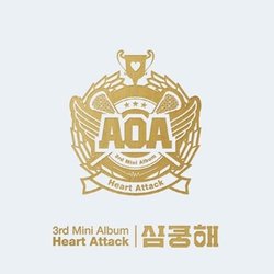 AOA - [HEART ATTACK] 3rd Mini Album CD + Photocard + Booklet Sealed K-POP