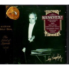 Mussorgsky: Pictures at an Exhibition/ Ravel: Daphnis and Chloe Suite 2, and La Valse/ Debussy: Sarabande/ Serge Koussevitzsky