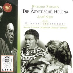 Strauss - Die ägyptische Helena / G. Jones, J. Thomas, Gruberova, Glossop, Schreier, Wiener Staatsoper, Krips