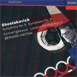 Shostakovich: Symphonies no 5 and 9 / Haitink