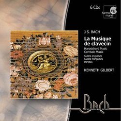 J.S. Bach:  La Musique de clavecin (Harpsichord Music) - Kenneth Gilbert