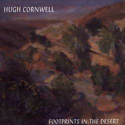 Footprints in Desert