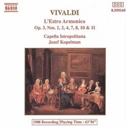 Vivaldi: L'Estro Armonico, Op. 3, Nos.1, 2, 4, 7, 8, 10, 11