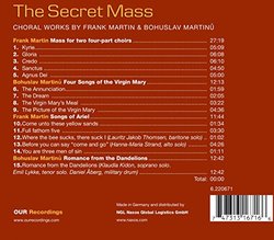 The Secret Mass - Choral Works by Frank Martin & Bohuslav Martinu