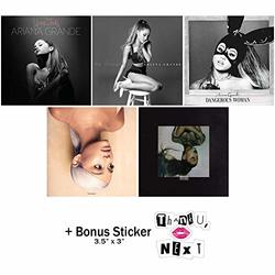 Ariana Grande: Complete Studio Album Discography - 5 Audio CDs + Bonus Sticker!