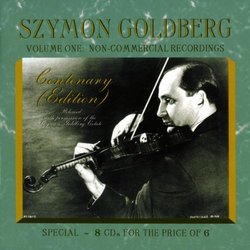 Szymon Goldberg Centenary Edition