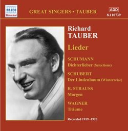Richard Tauber: A Programme of Lieder