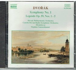 Dvorak: Symphony No. 1, Legends Op. 59