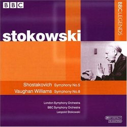 Shostakovich: Symphony No. 5; Vaughan Williams: Symphony No. 8