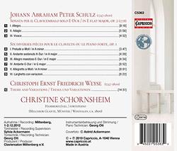 Christine Schornsheim Plays Schulz & Weyse