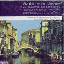 Vivaldi: Concerti - Les Quatre Saisons; Boccherini: Sinfonia in D minor