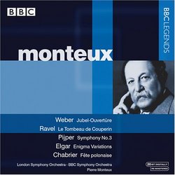 Weber: Jubel-Ouvertüre; Ravel: Le Tombeau de Couperin; Pijper: Symphony No. 3: Etc.
