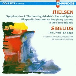 Carl August Nielsen: Symphony No. 4 /Sibelius: Tone Poems