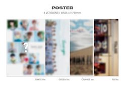 2nd Album TEEN,AGE [White Ver.] SEVENTEEN CD + Official Poster + Photo Book + Photo Card + Folding Poster + Name Sticker + Portrait Desktop Stand + Gift